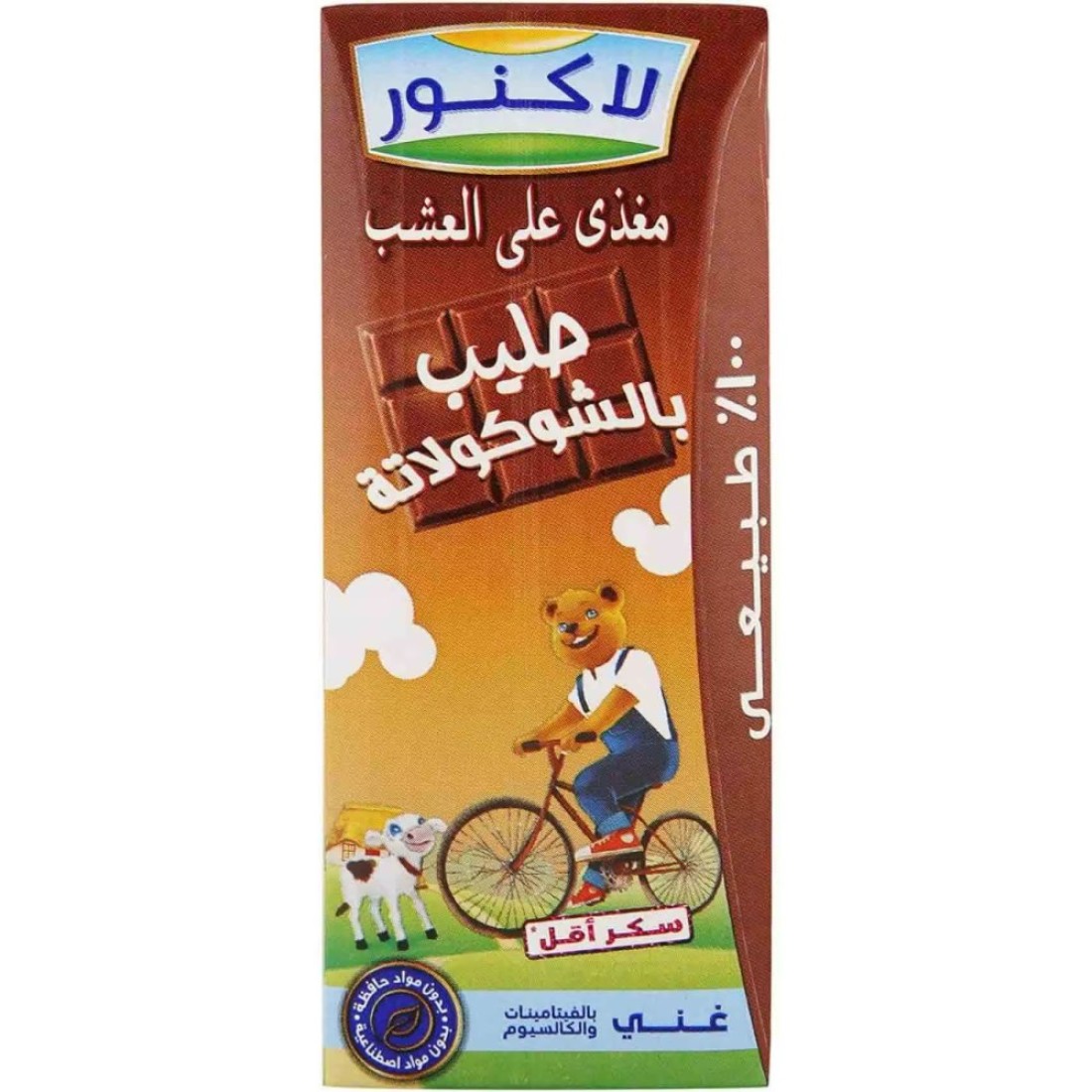 لاكنور إسنشلز شوكولاته بالحليب 180 ملل عبوة من 8 قطع