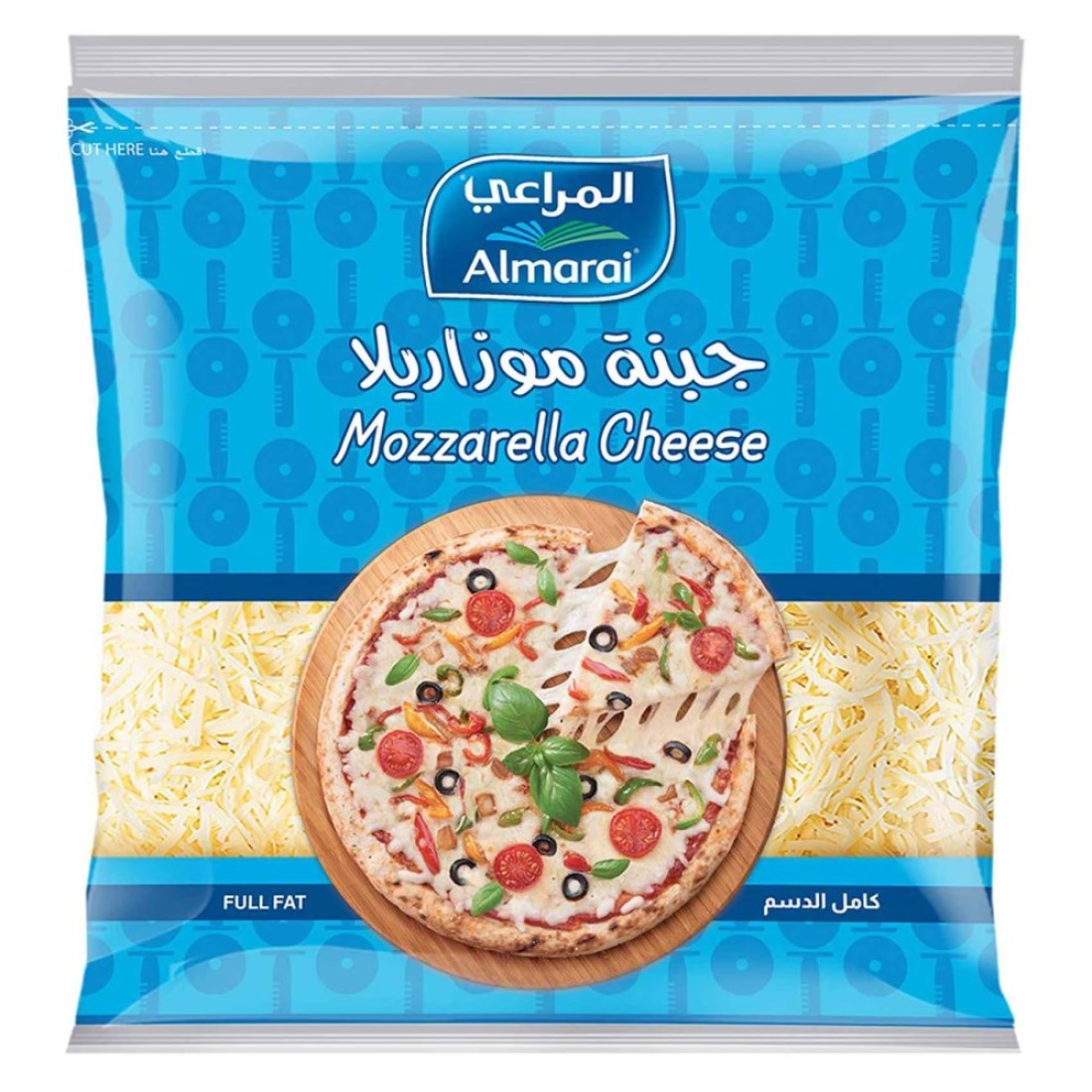 Almarai Full Fat Mozzarella Cheese, 450g