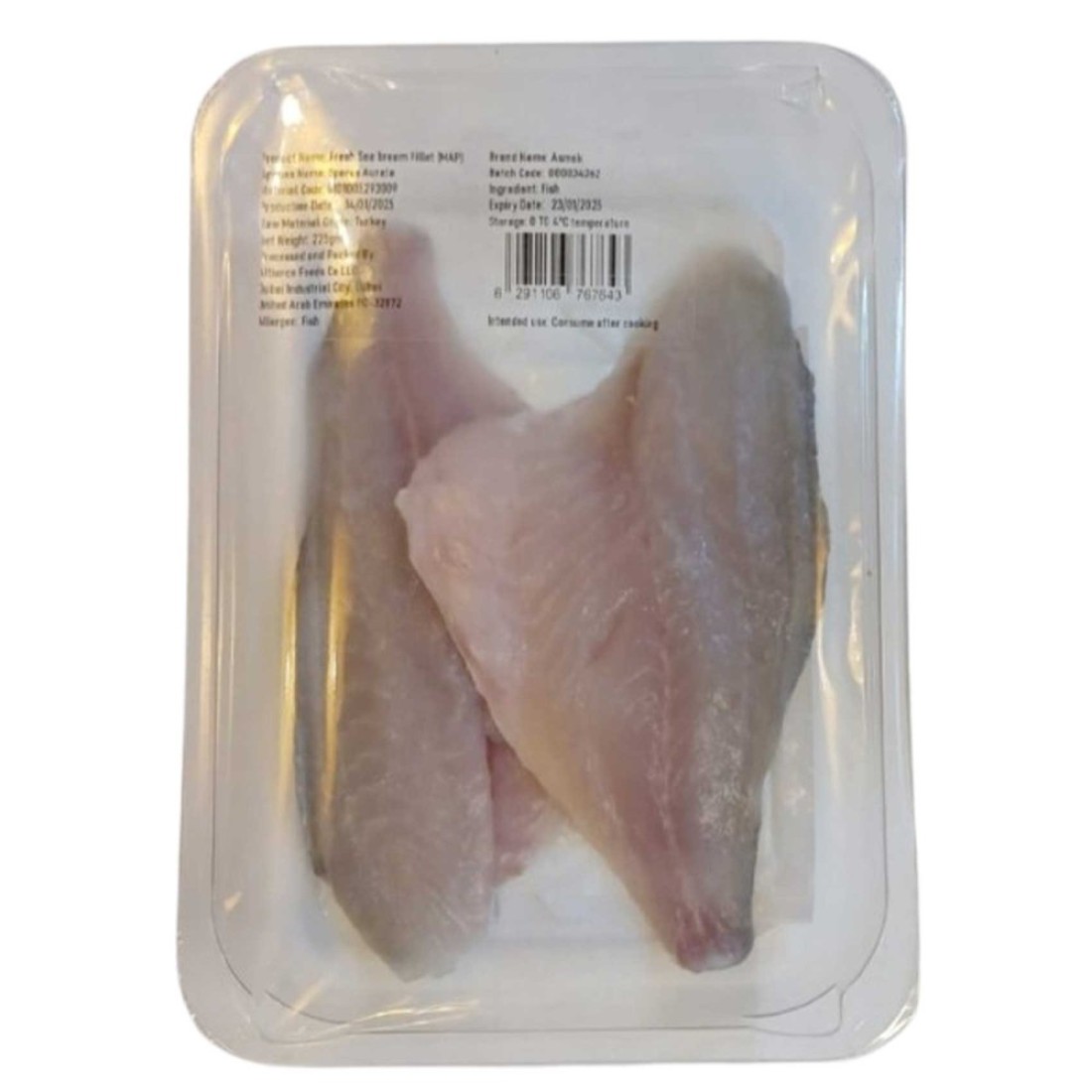 Sea Bream Fillet 225g