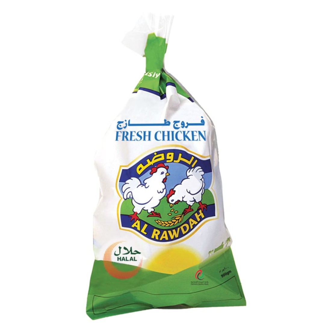 Al Rawdah Fresh Whole Chicken 900g