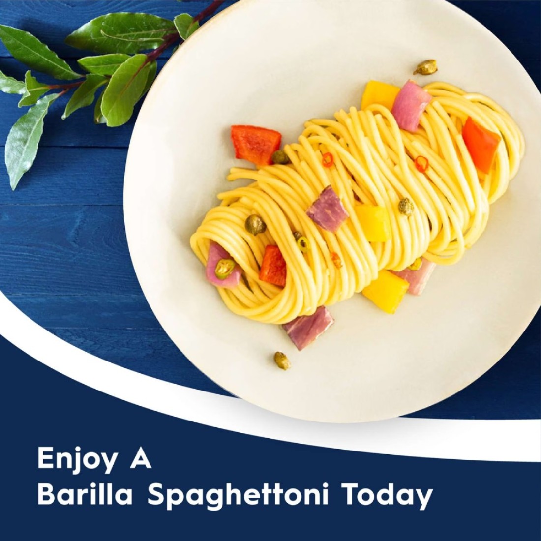 Barilla Spaghettoni Pasta No.7 500g Pack of 2