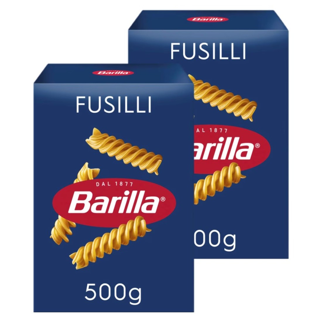 Barilla Fusilli Pasta 500g Pack of 2