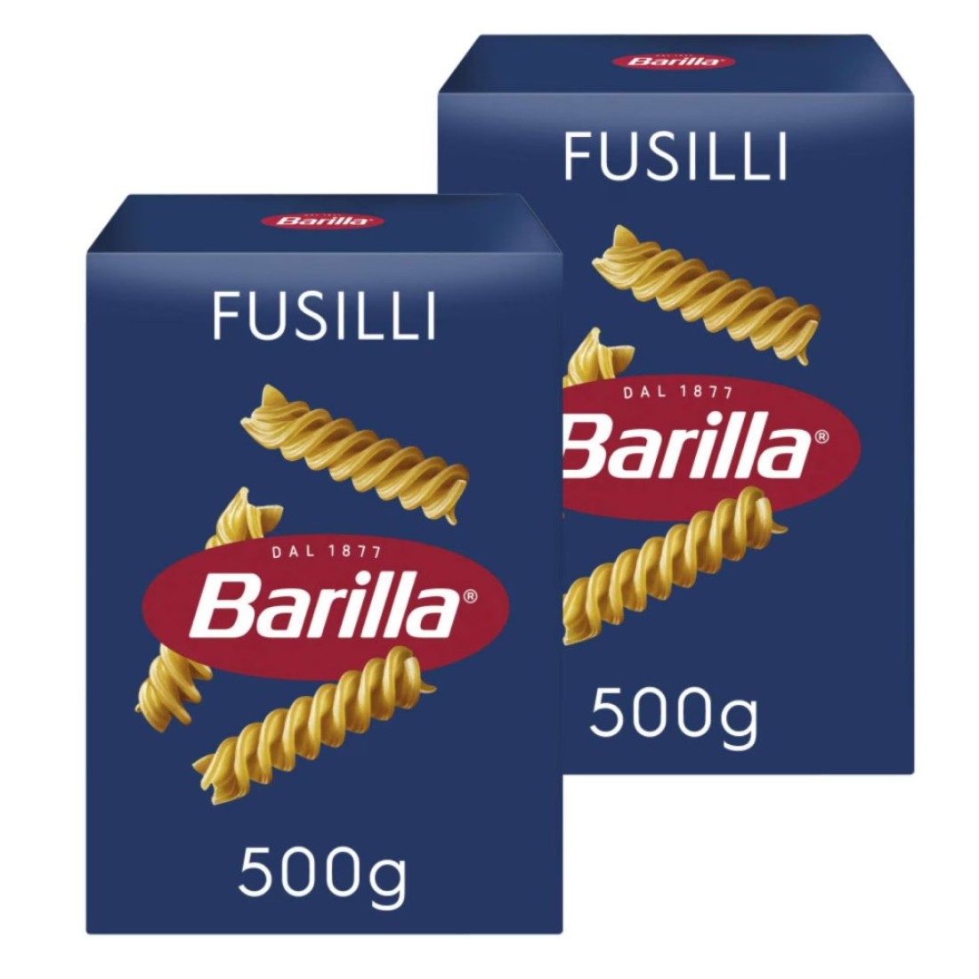 Barilla Fusilli Pasta 500g Pack of 2