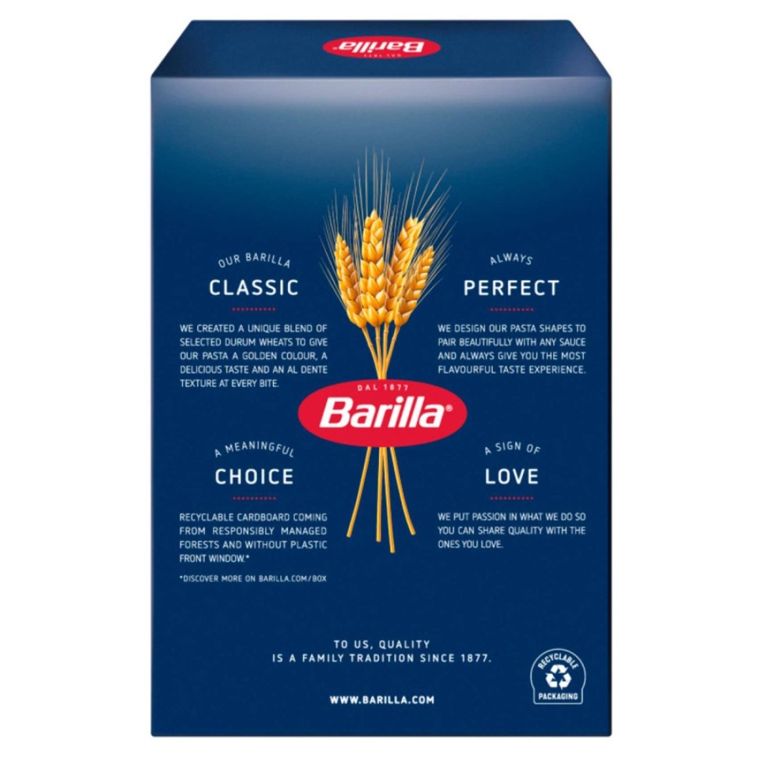 Barilla Fusilli Pasta 500g Pack of 2