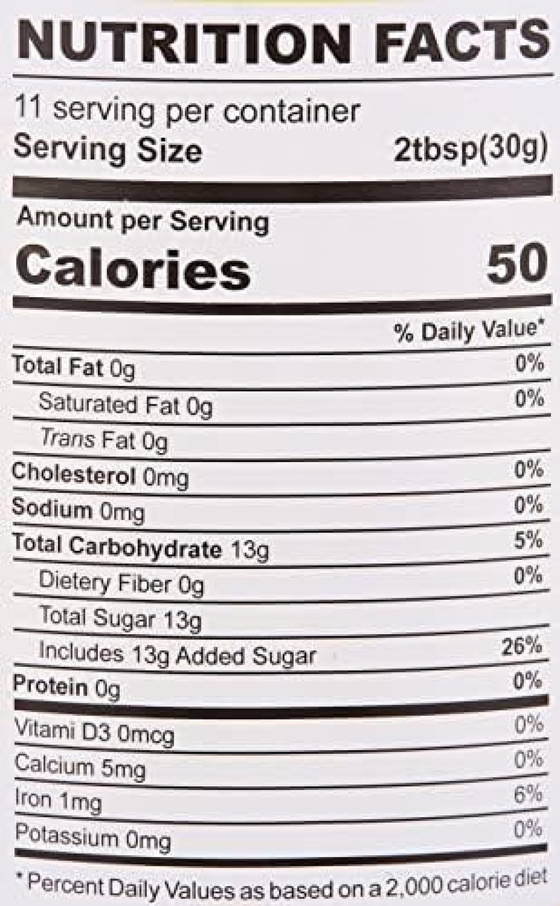 Nutrizain Palm Fruit White, 340 gm