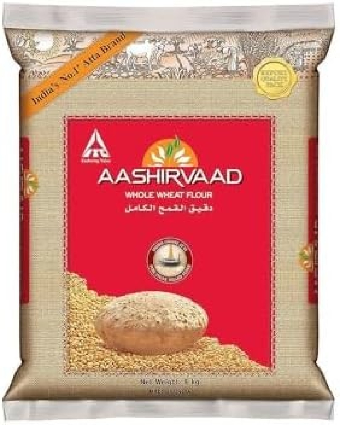 AASHIRVAAD WHOLE WHEAT ATTA 5KG