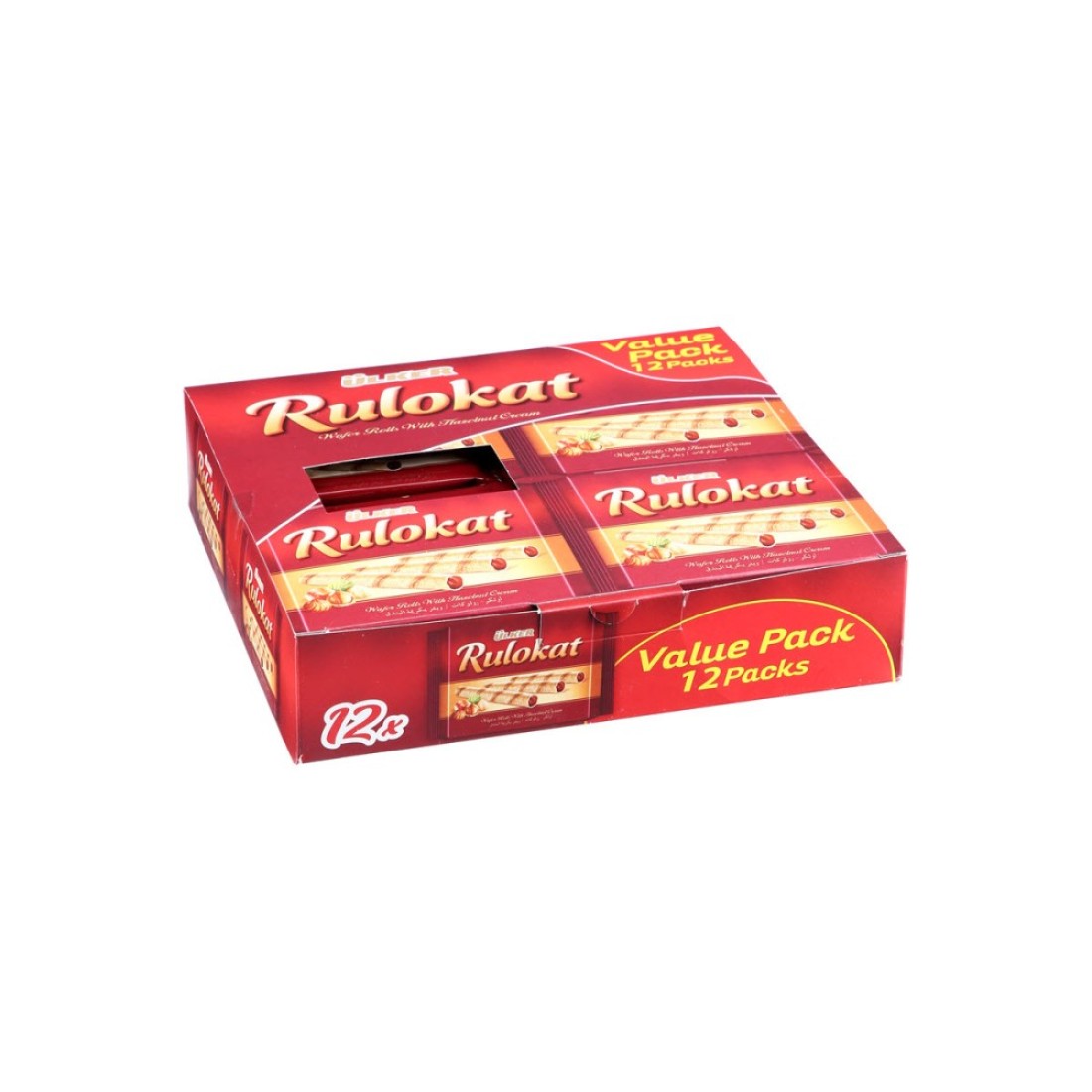ULKER RULOKAT WAFER VALUE PACK  12 PACKET