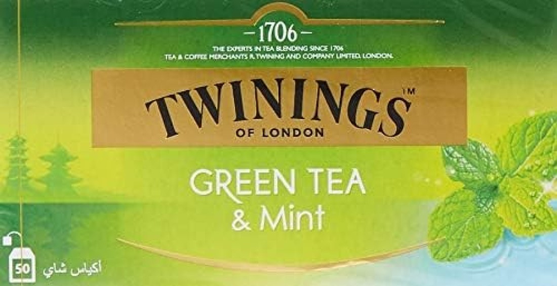 TWININGS GOLDLINE GREEN TEAMINT TBAG