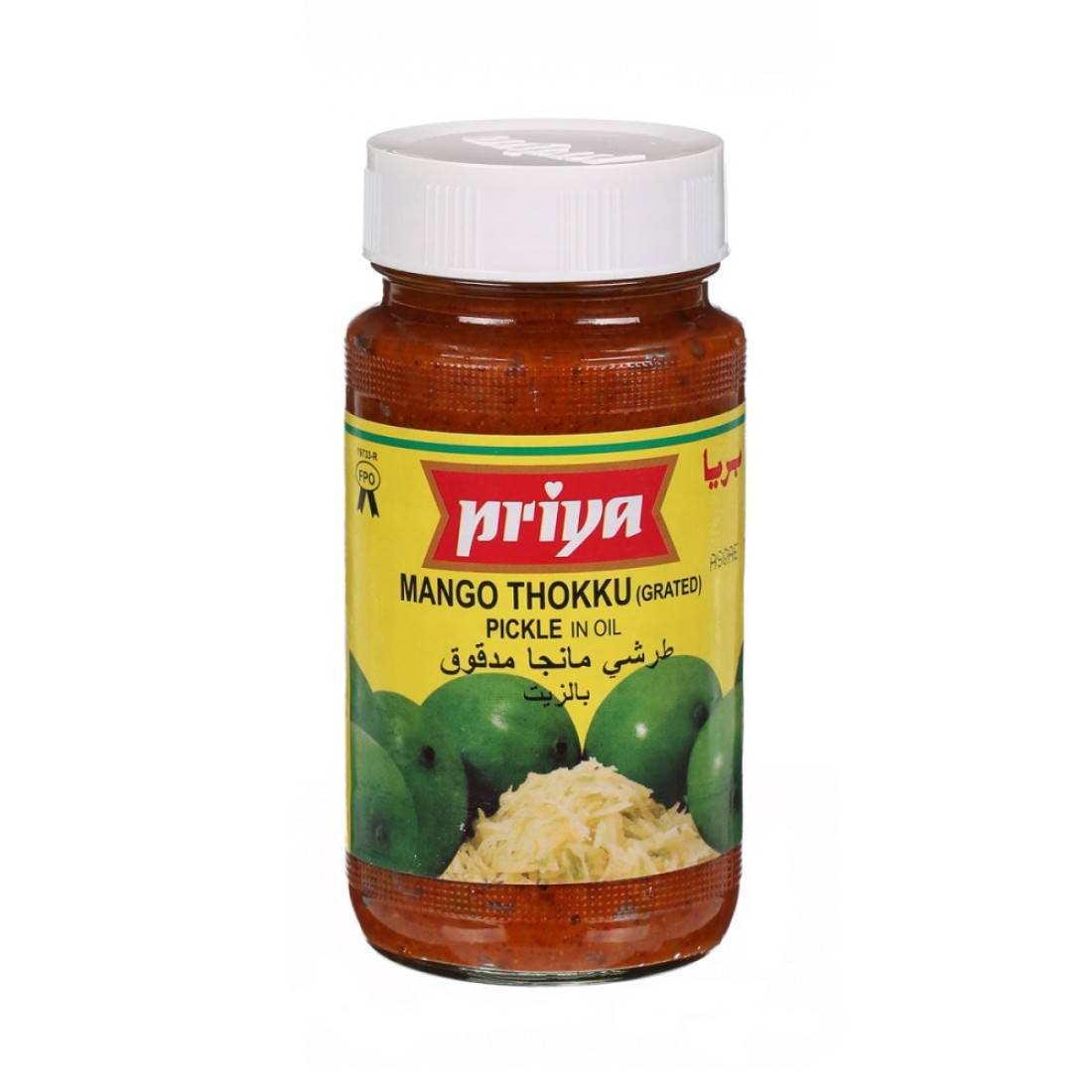 PRIYA PICKLE MANGO THOKKU 300GM