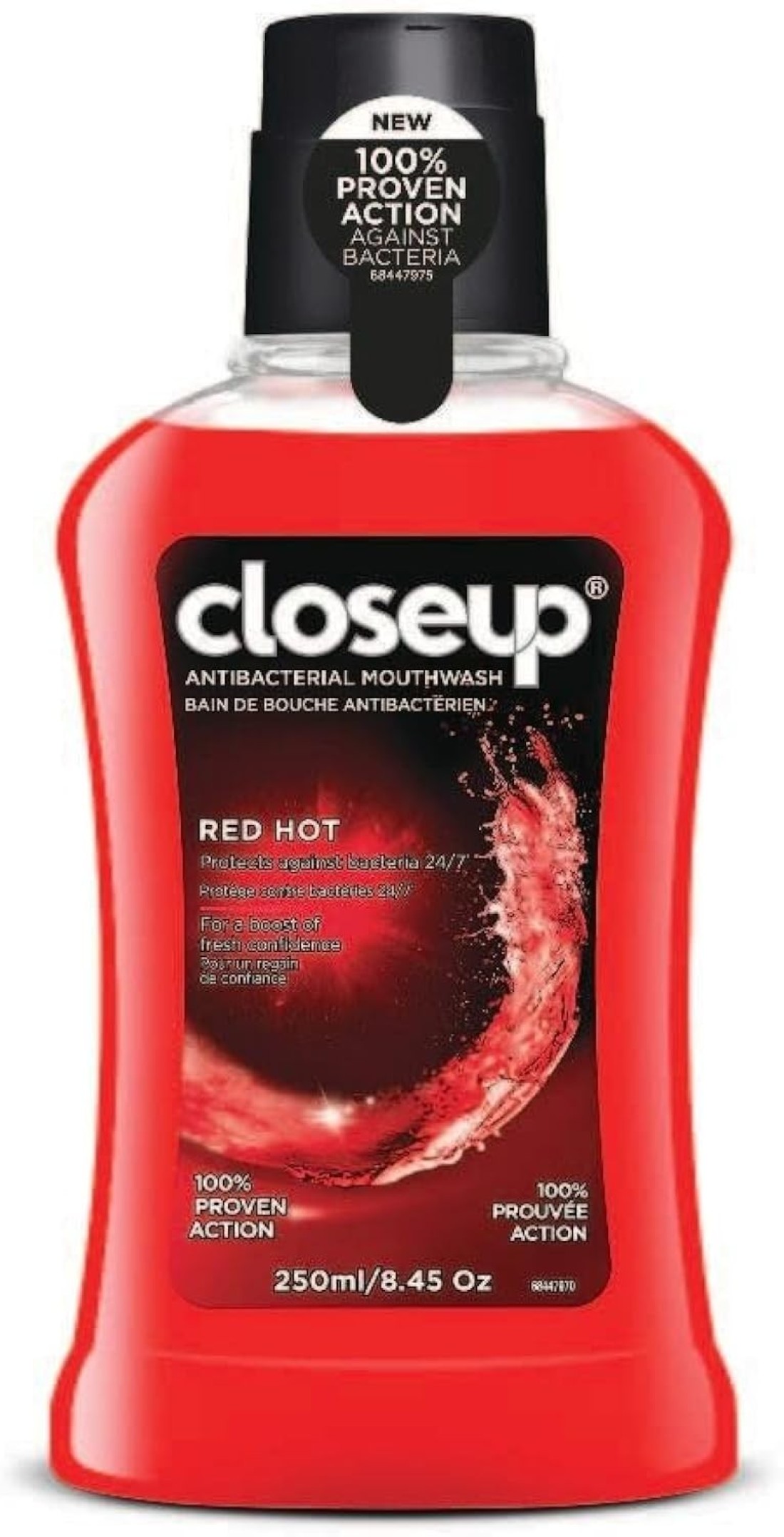 CLOSEUP RED HOT ANTIBAC MTHWSH 250ML