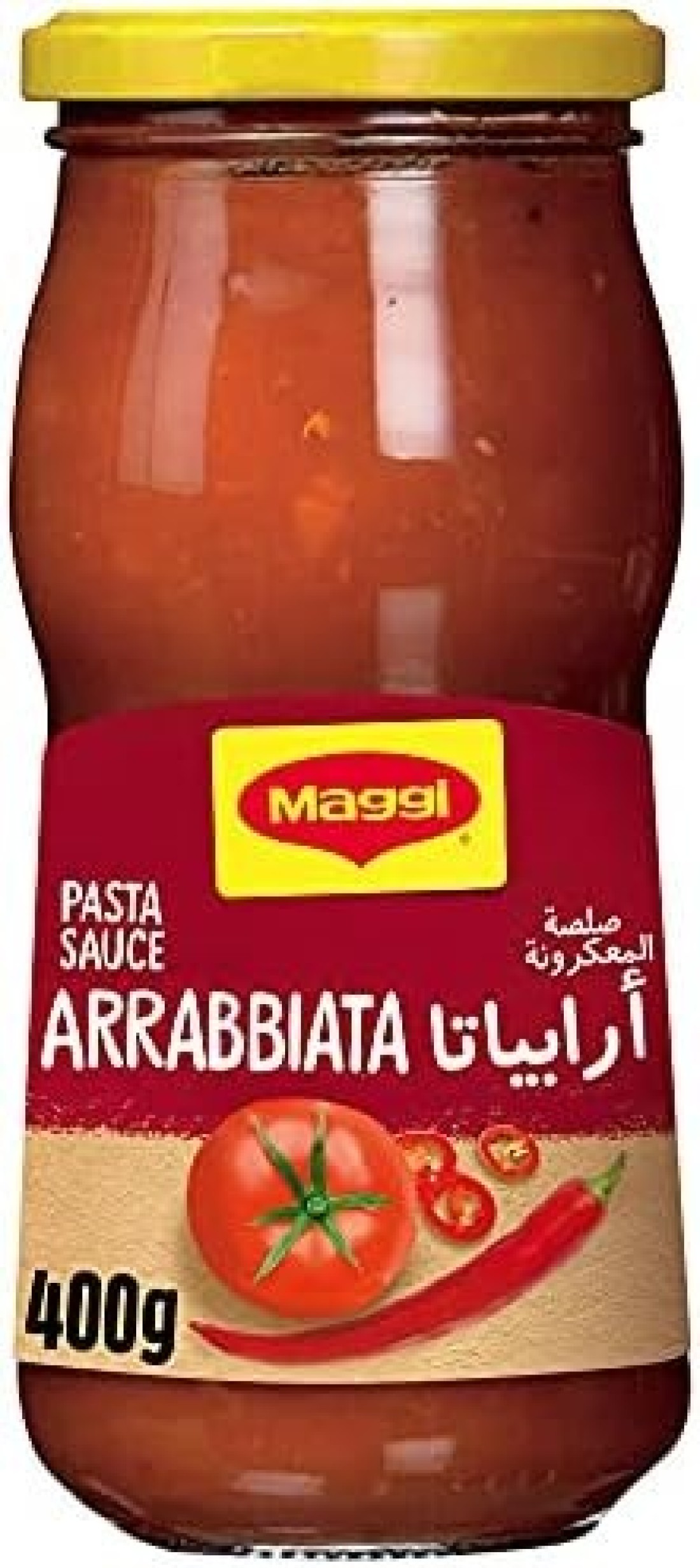 MAGGI ARRABIATA SAUCE JAR 400G