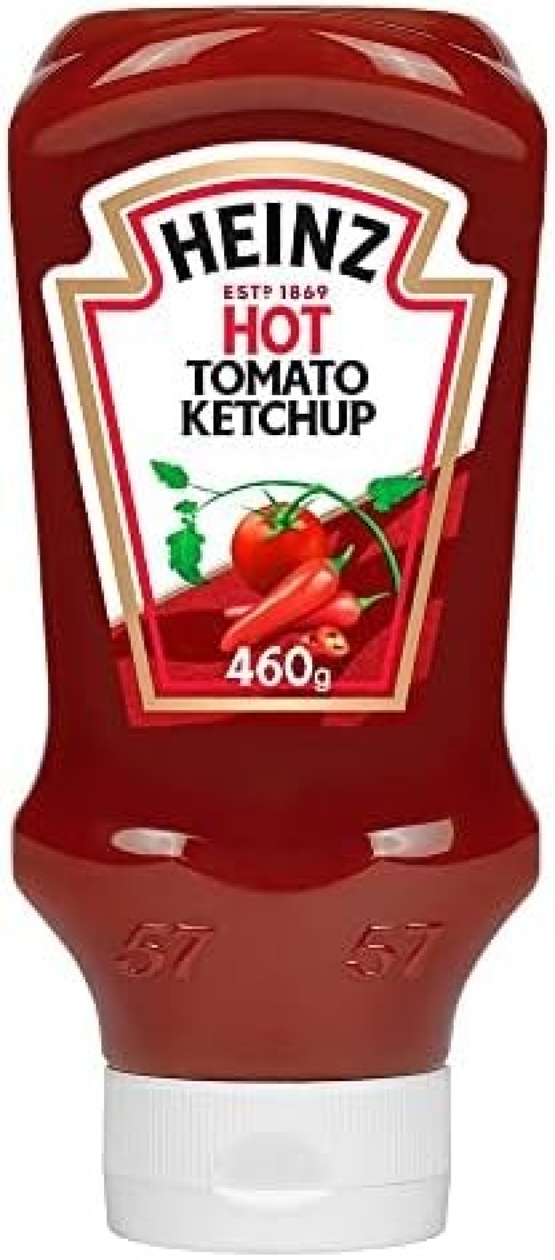 HEINZ TOMATO KETCHUP HOT 460GM
