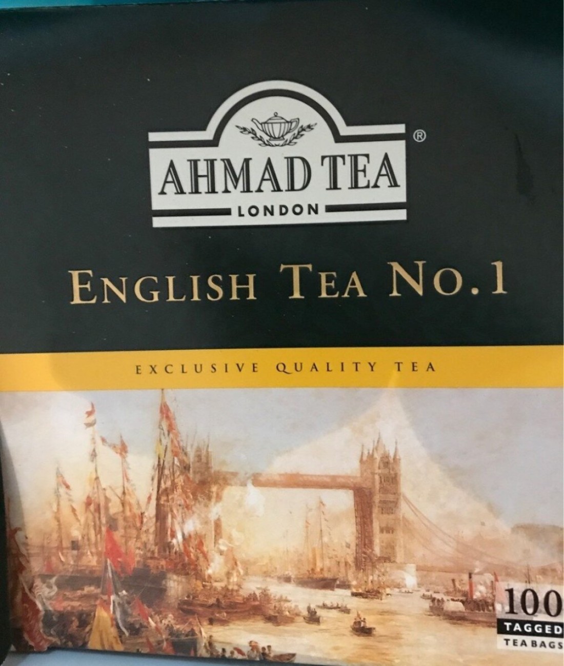 AHMAD TEA TEA BAG ENGLISH TEA 100X2G