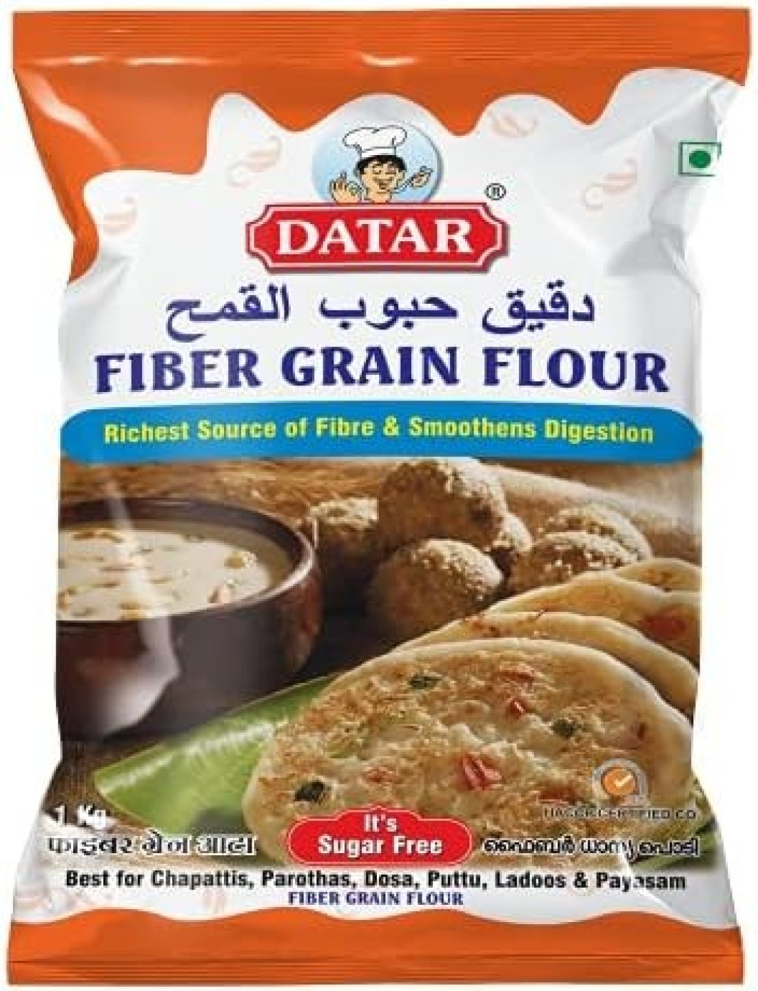 DATAR FIBER GRAIN FLOUR 1KG
