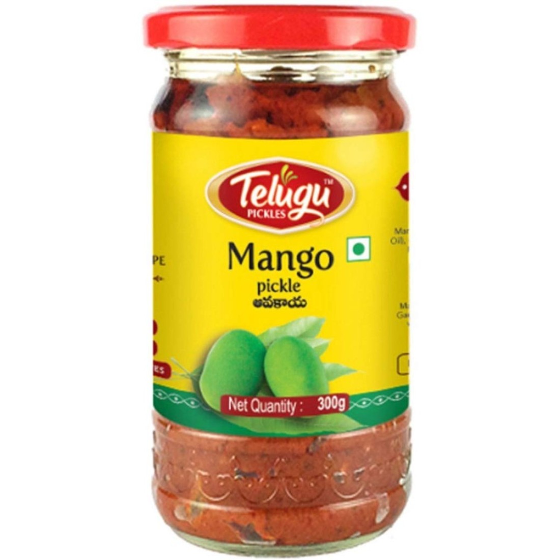 TELUGU CUT MANGO PICKLE 300GM