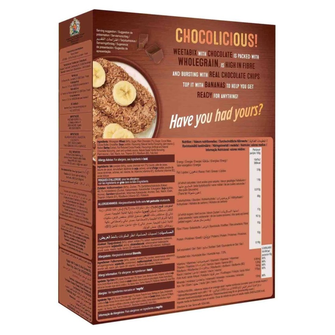 Weetabix Chocolate Cereal, 500g