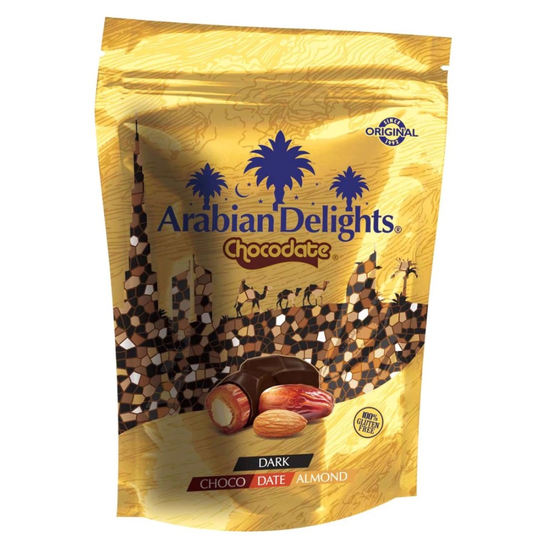 Arabian Delights Chocodate Dark Chocolate With Almond 230g