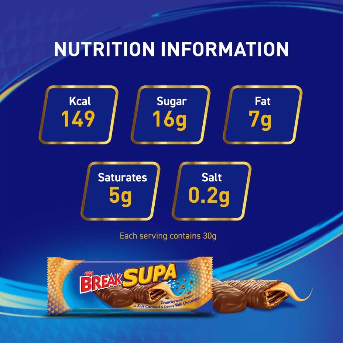 Tiffany Break Supa Wafer, 38g Pack of 12
