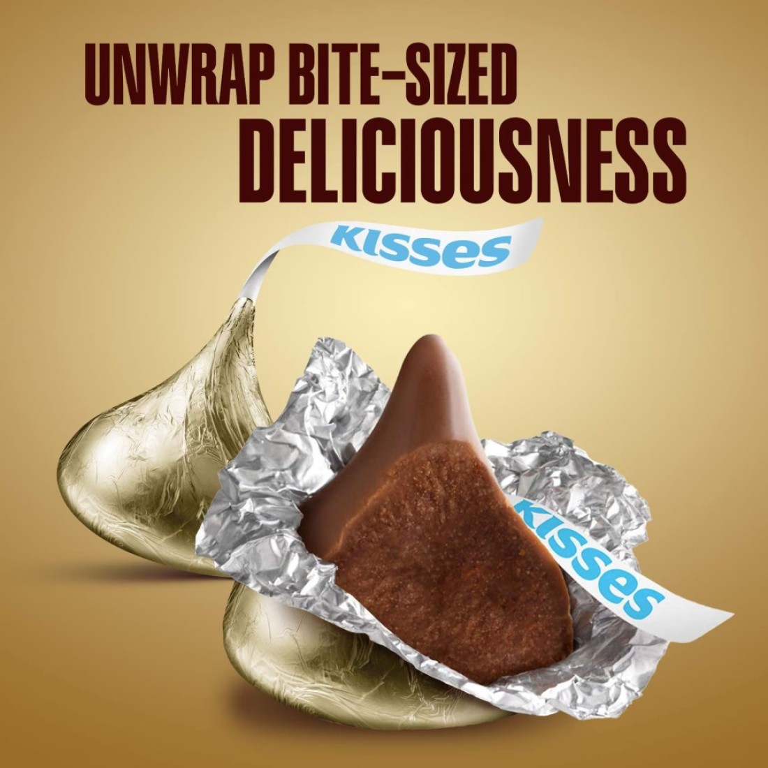 Hershey&#39;s Kisses Milk Chocolate 100g