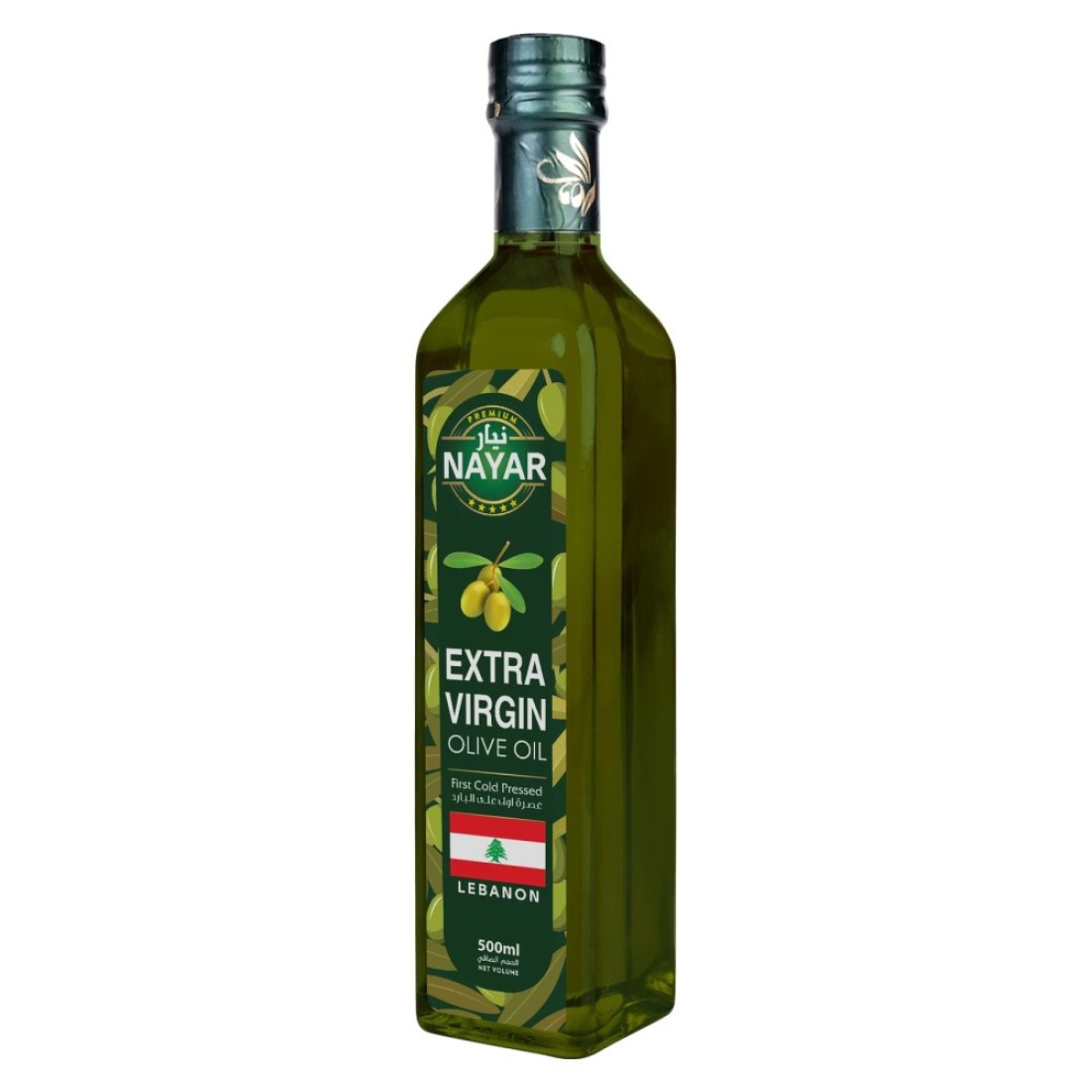 Nayar Lebanon Extra Virgin Olive Oil 500ml