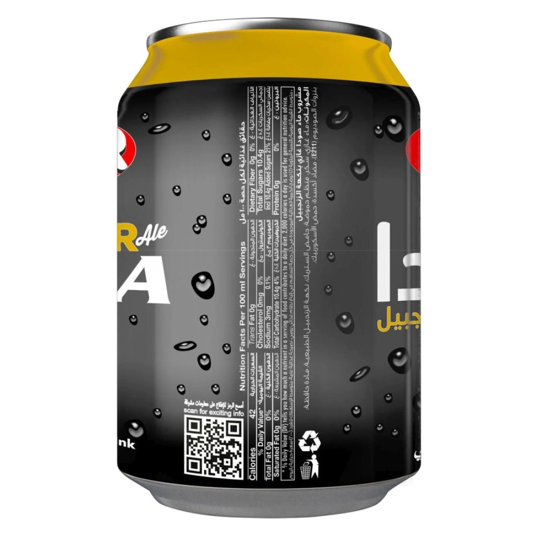 Star Ginger Ale Carbonated Soda 300ml