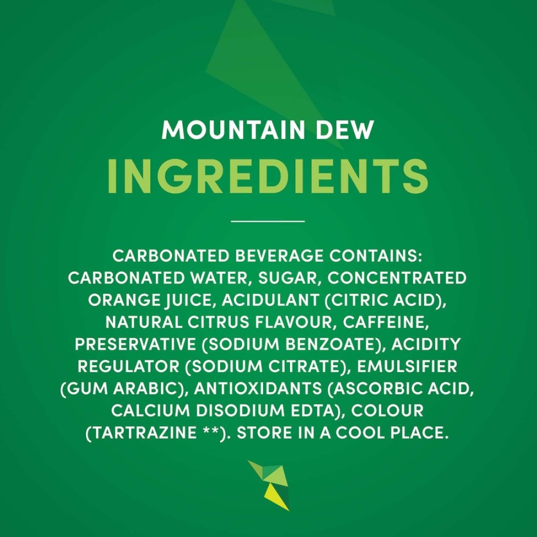 Mountain Dew Carbonated Soft Drink Mini Cans 155ml Pack of 15