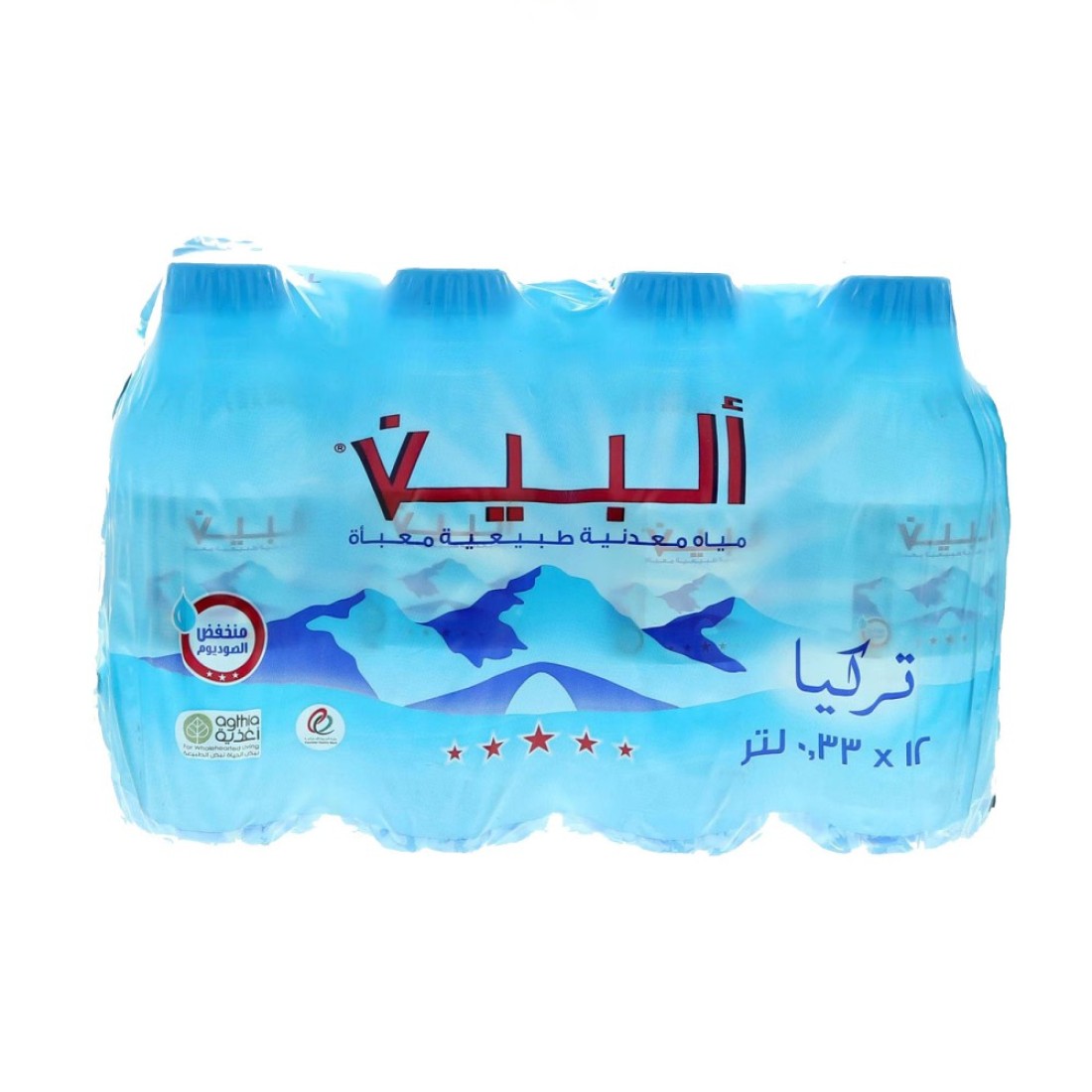Alpin Alkaline Natural Mineral Water 330ml Pack of 12