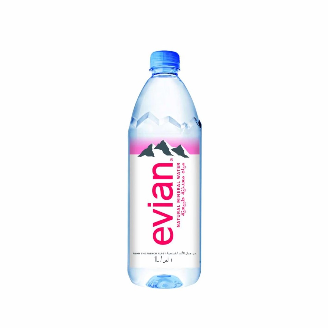 evian Natural Mineral Water 1L