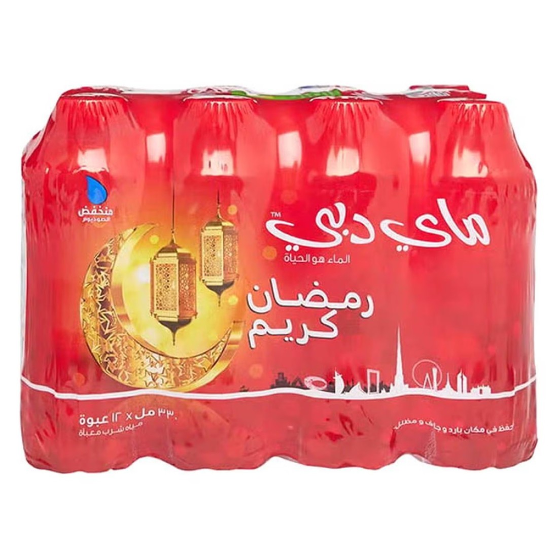 Mai Dubai Low Sodium Drinking Water 330ml Pack of 12