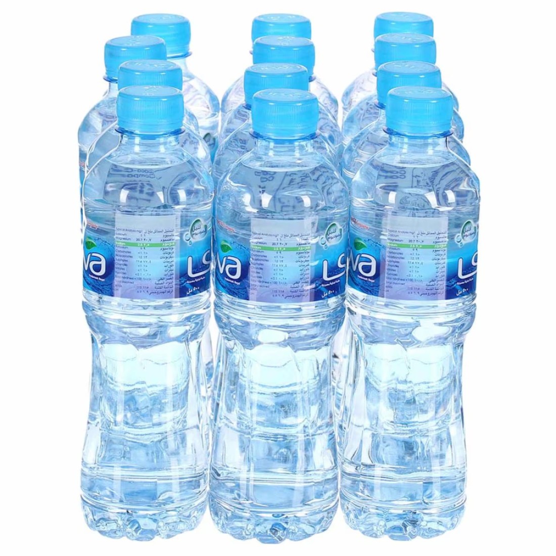 Arwa Low Sodium Bottled Drinking Water 500ml Pack of 12
