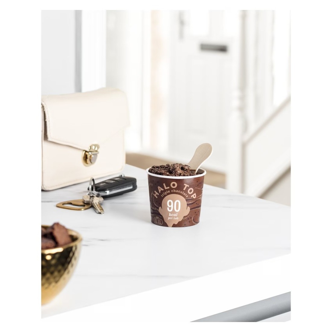 Halo Top Triple Chocolate Ice Cream Tub 120ml