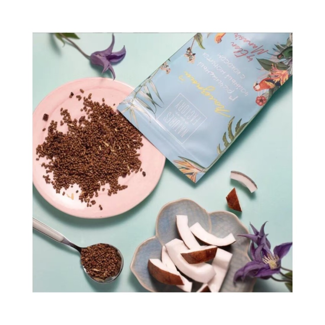 Natures Own Factory Buckwheat Tea With Coconut 100g