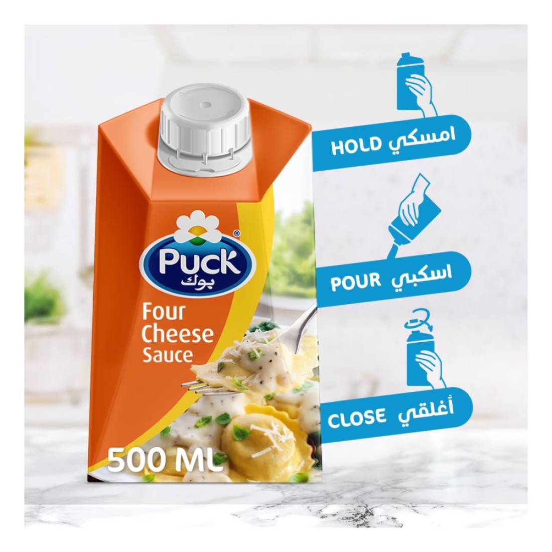 Puck Four Cheese Sauce 500ml