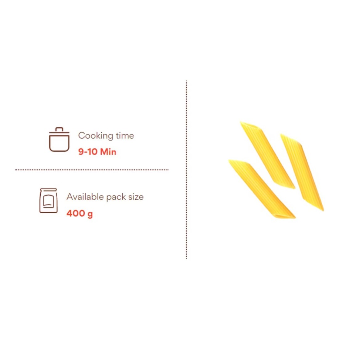Divella Gluten Free Penne Rigate Pasta, 400g
