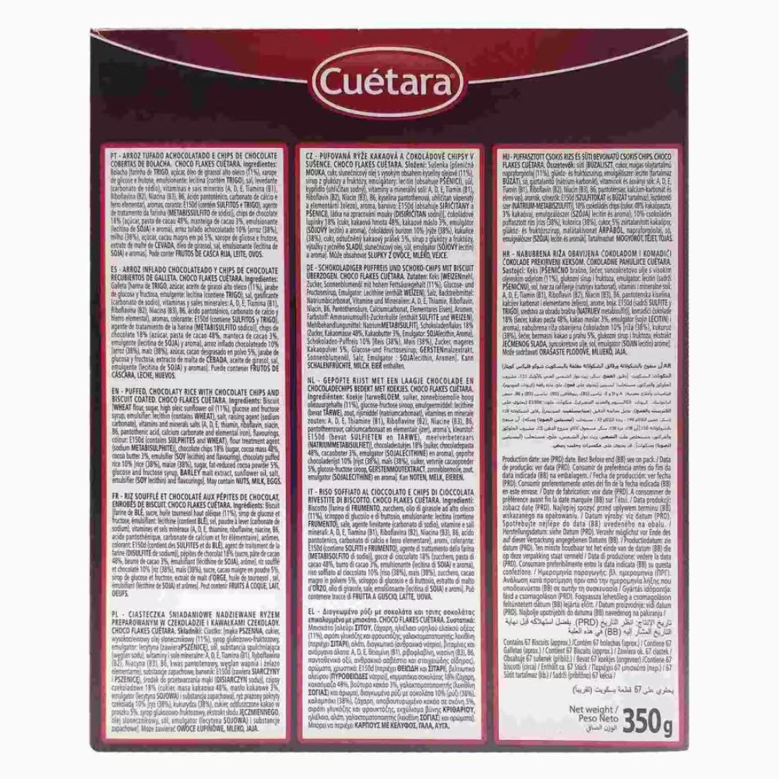 Cuetara Choco Flakes 350g
