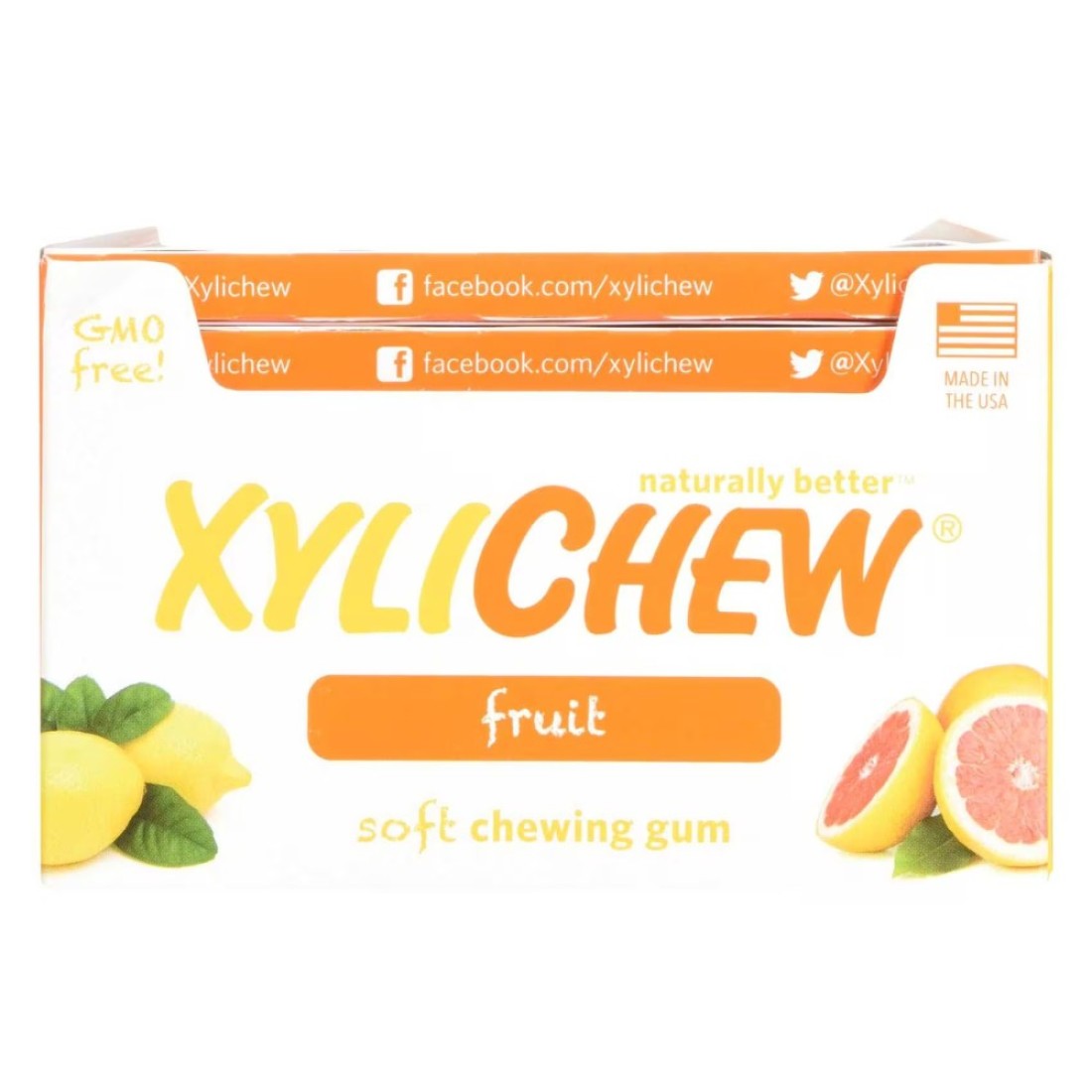 Xylichew Sugar Free Fruit Flower Chewing Gum 21g