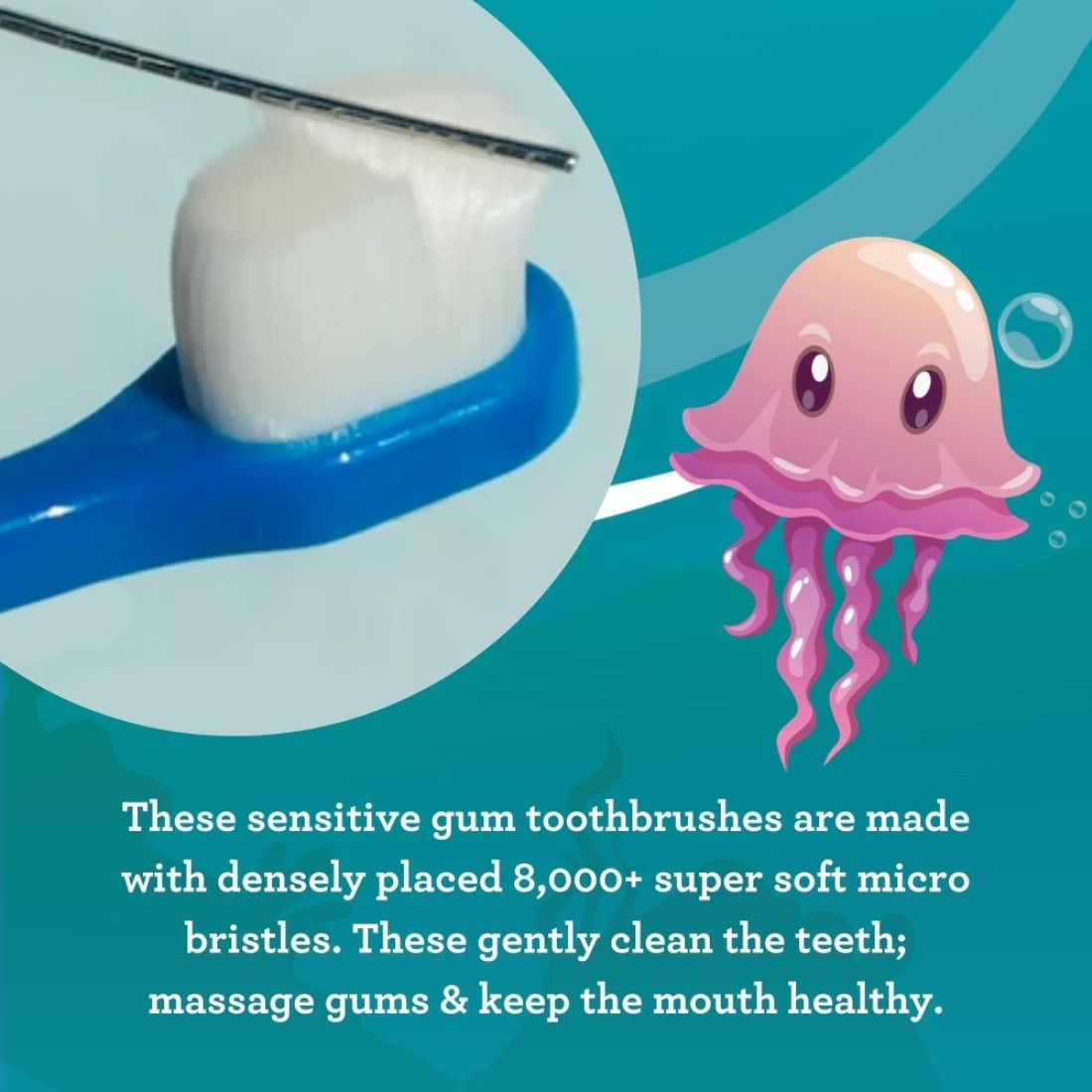 GuruNanda Butter on Gums Toddler Toothbrush with Sand Timer Extra Soft Bristles for Kids Age 2 Toothbrush with Tongue Cleaner Brush Cap 2 Pack
