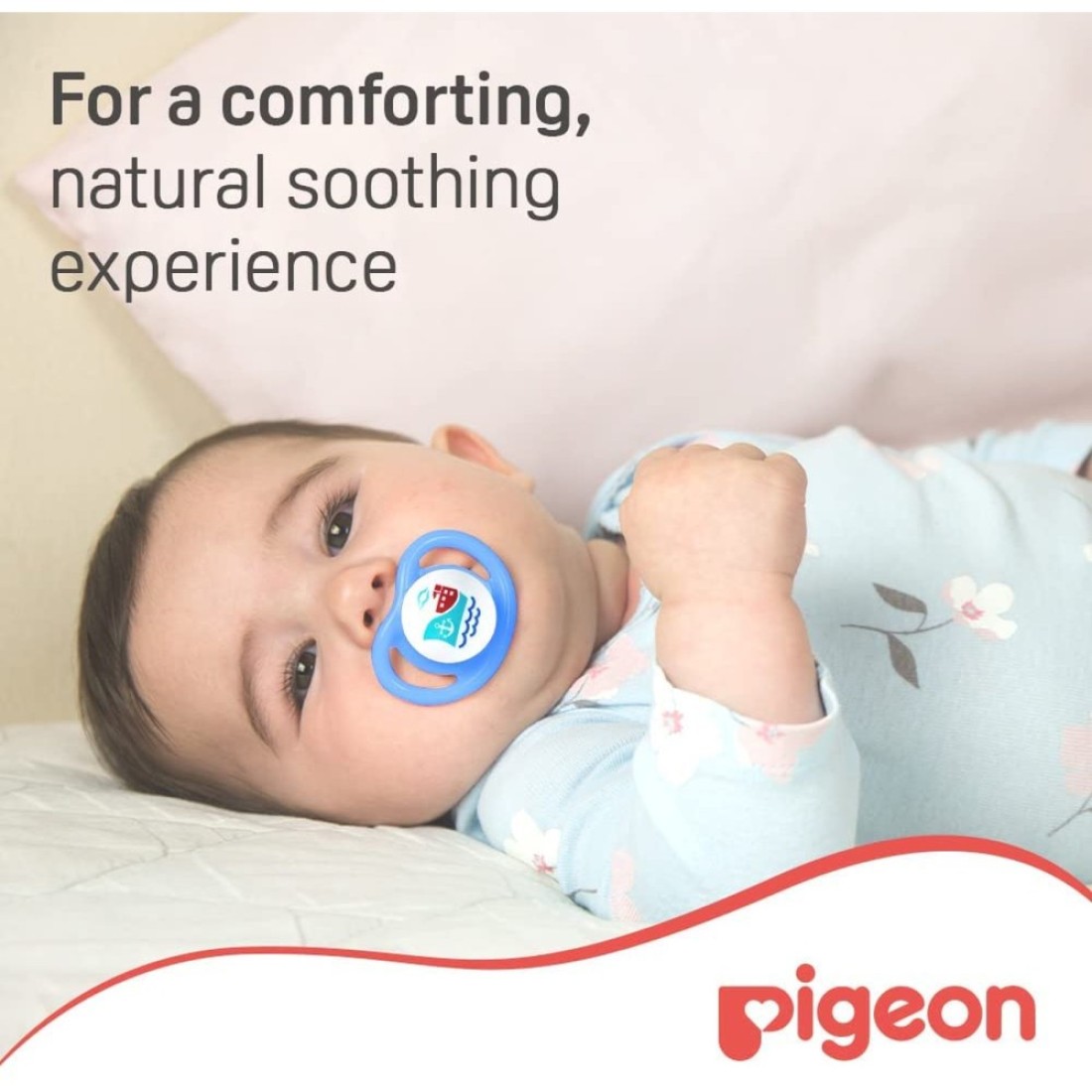 Pigeon Mini Light Pacifier 78261 Multicolour Pack of 2