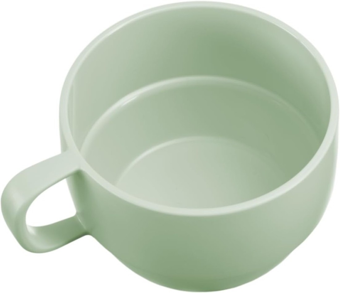 Inochi Amori Baby Feeding Set, Self Feeding For Toddlers &amp; Kids, Toddler Cutlery Kit, Reusable Odorless BPA Free, Dishwasher &amp; Microwave Safe, Plate Bowl Spoon Fork Cup, Milky Orange + Tea Green 6pcs