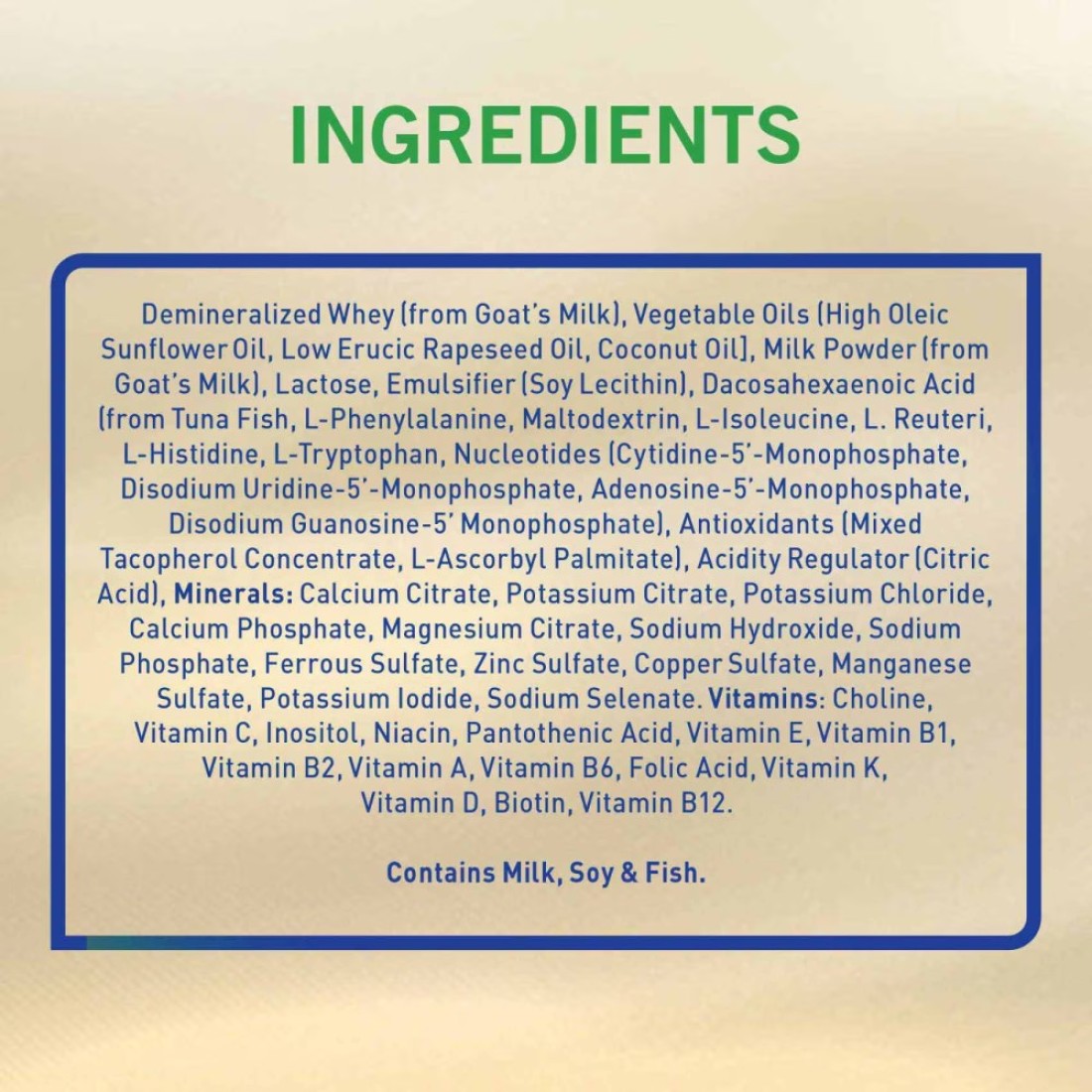 S-26 Goat Milk Baby Formula Powder, Stage 3, 380g
