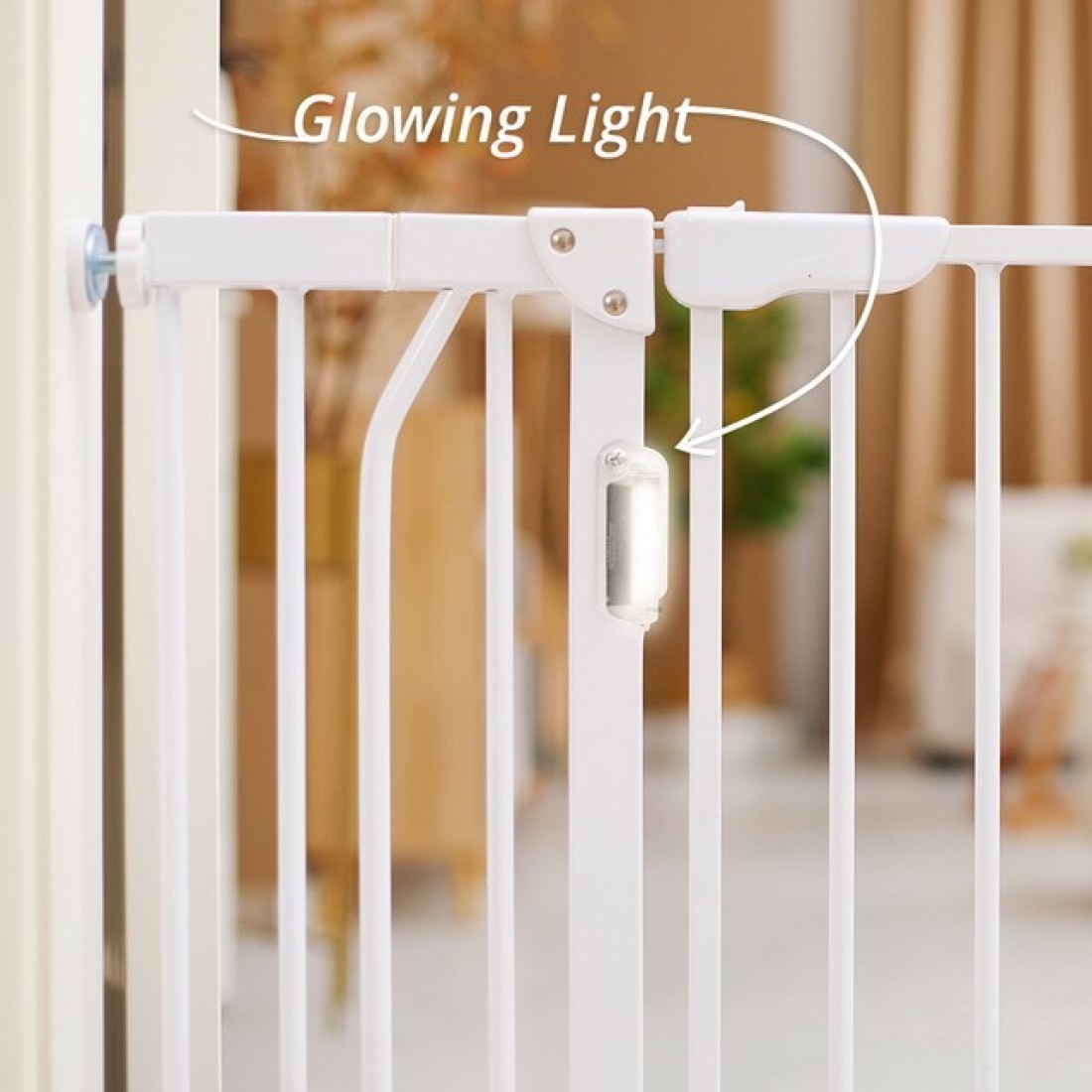 Baby Safe Safety Gate with LED Light
