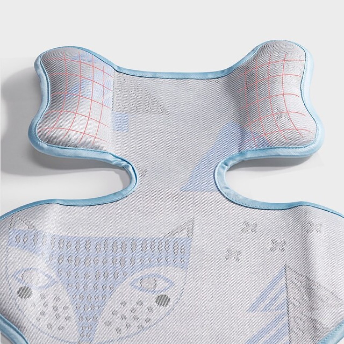 TEKNUM Breathable 3D Mesh Liner / Pad for Baby Stroller / Car Seat / High Chair / Cradle - Blue