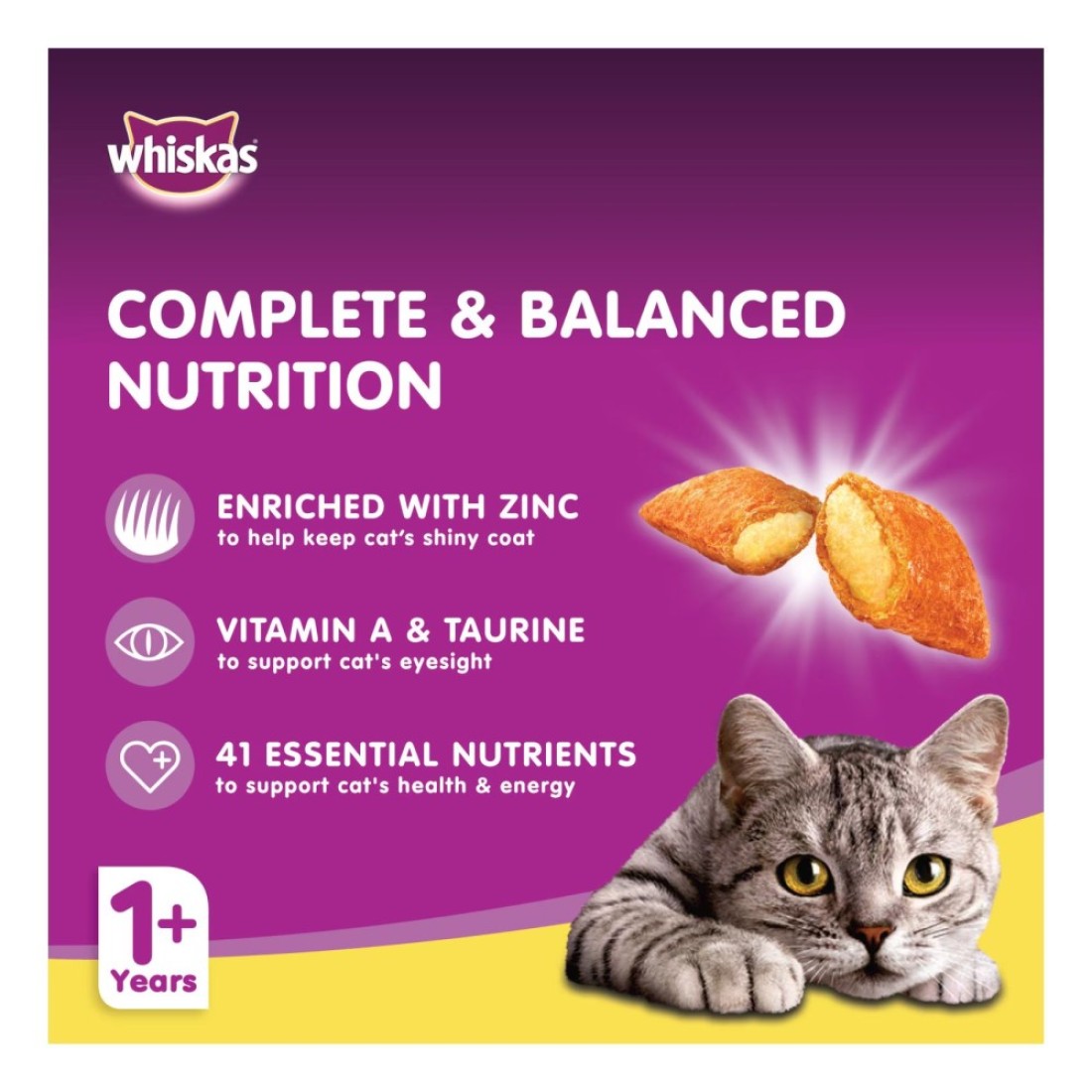 Whiskas Chicken Dry Cat Food 3kg