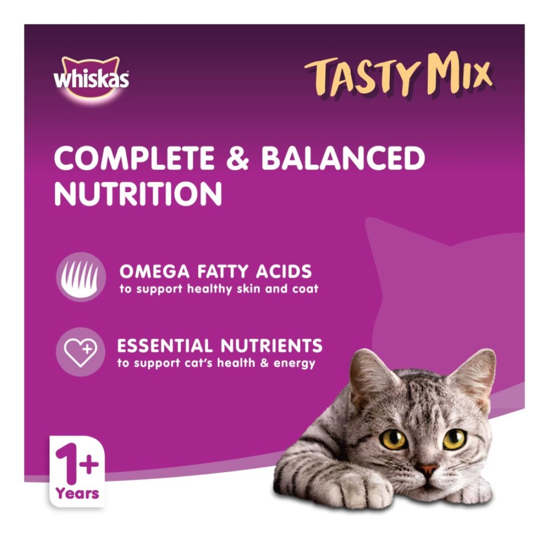 Whiskas Tasty Mix Mix of the Sea Collection Wet Cat Food 70g Pack of 12