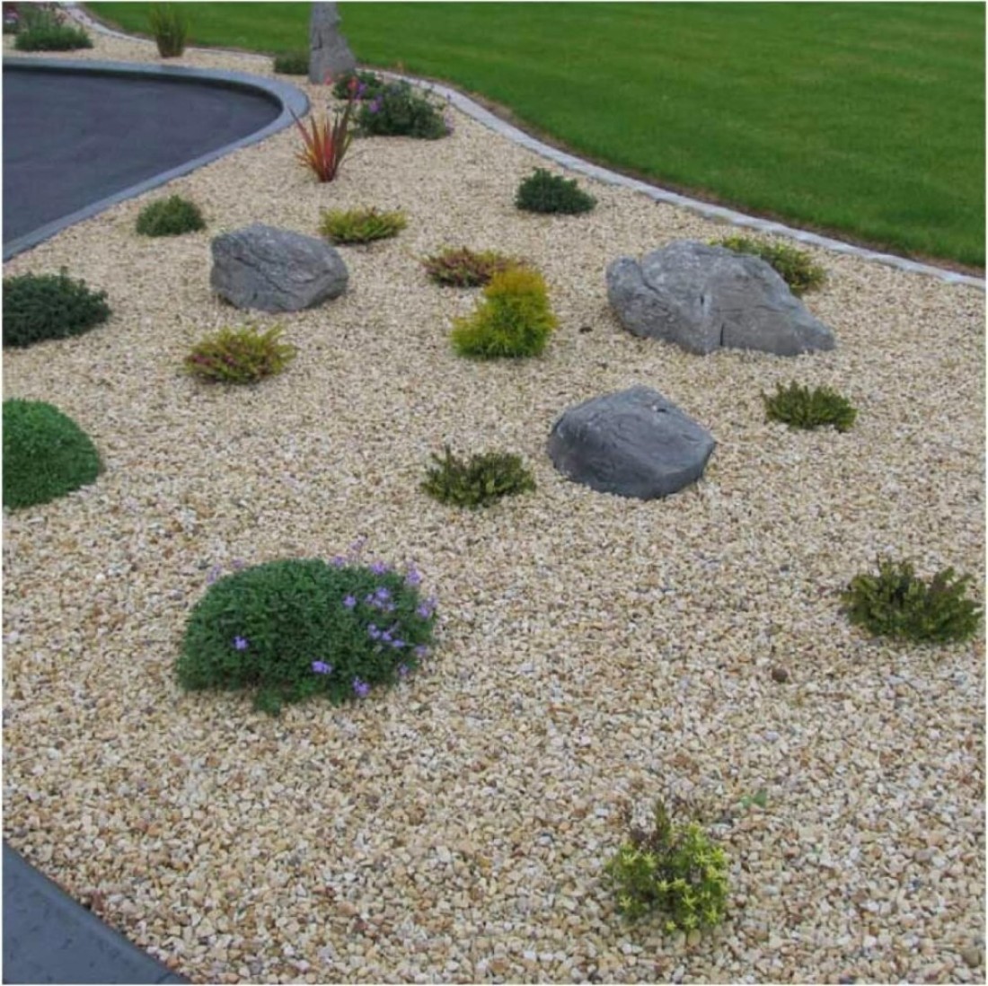 White Chips (3-5 mm) 3 kg for Vases, Gardening, and Aquariums