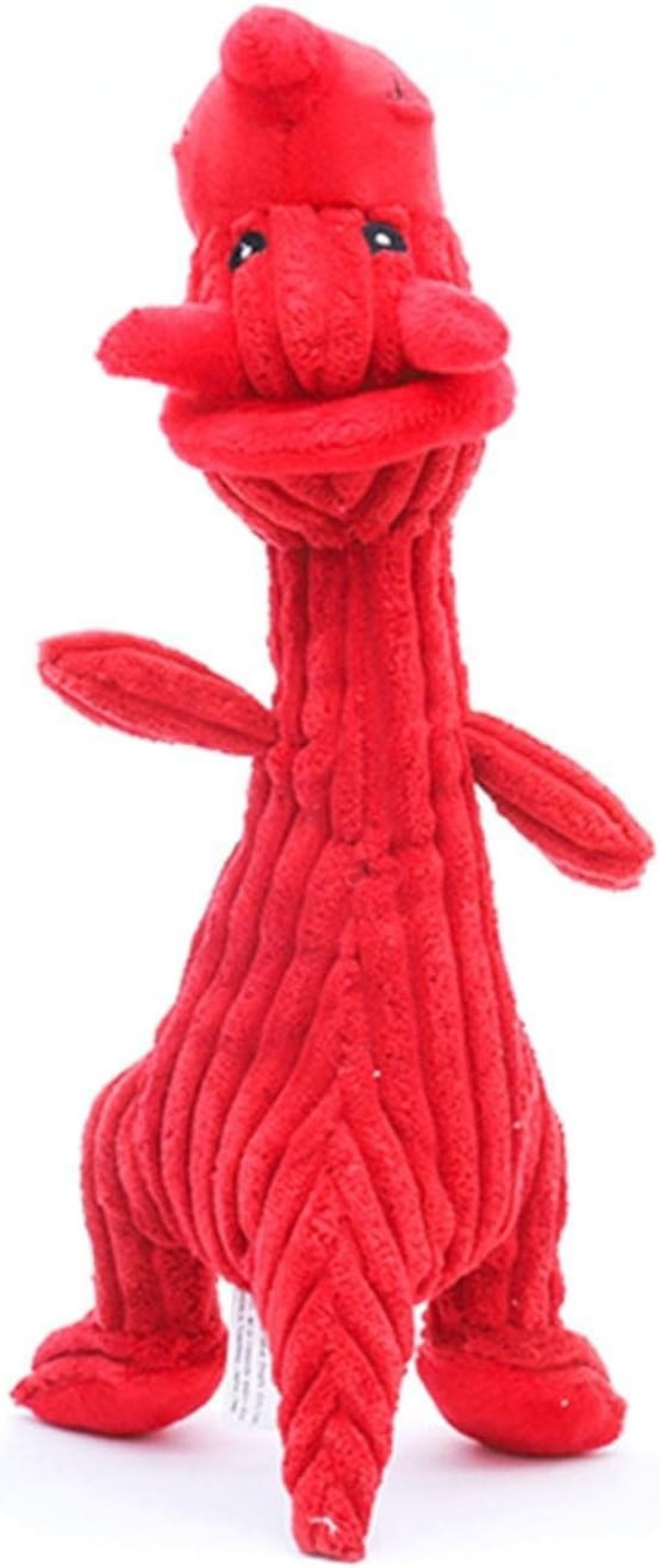 Plush Pet Flying Dragon Dog Toy Multicolor - 3pc
