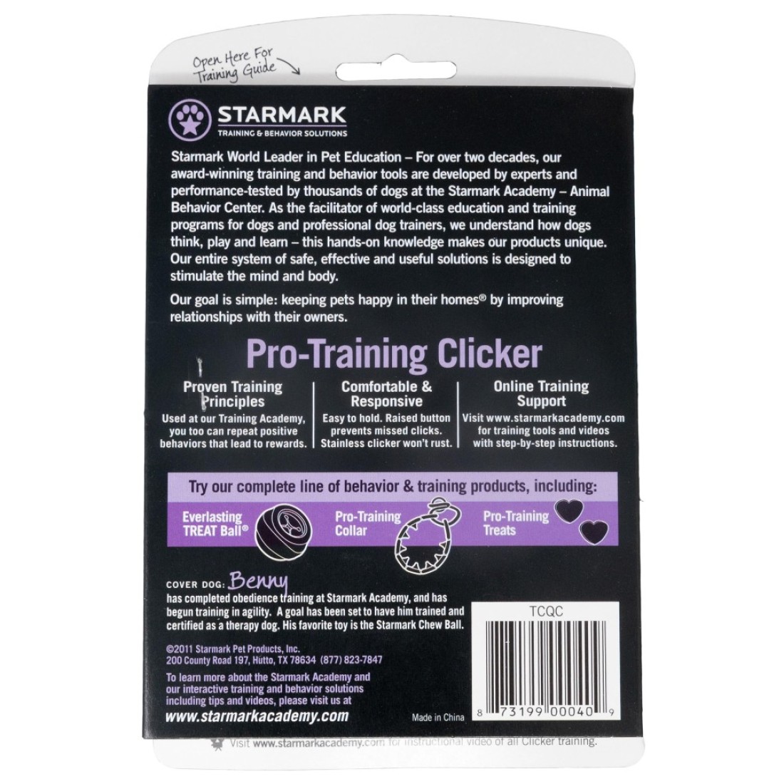 Starmark ProTraining Clicker for Dogs