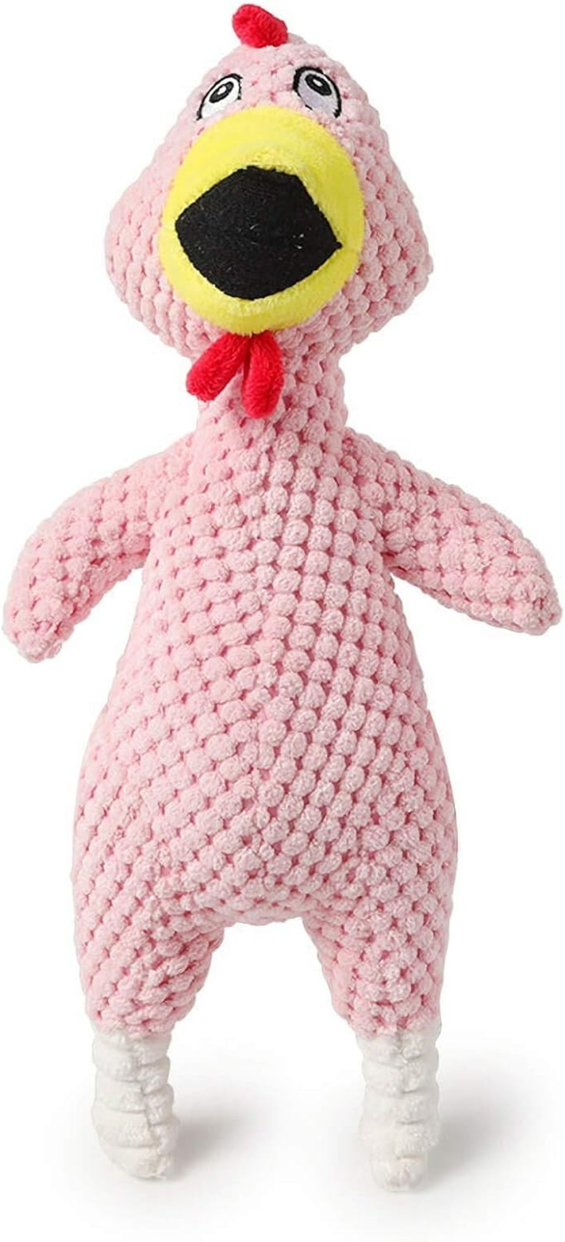 Plush Pet Singing Hens Dog Toy Multicolor - 3pc