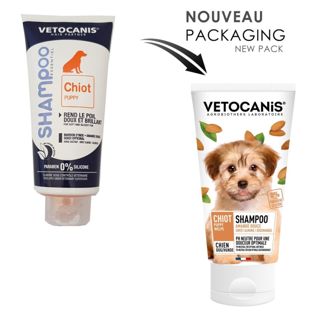 Agrobiothers Vetocanis Shampoo For Puppy 300ml