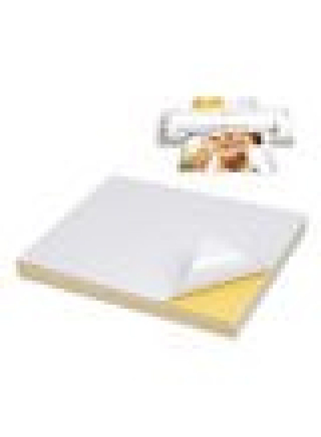 Generic 50-Sheet Glossy Sticker Paper For Inkjet And Laser Printer, White